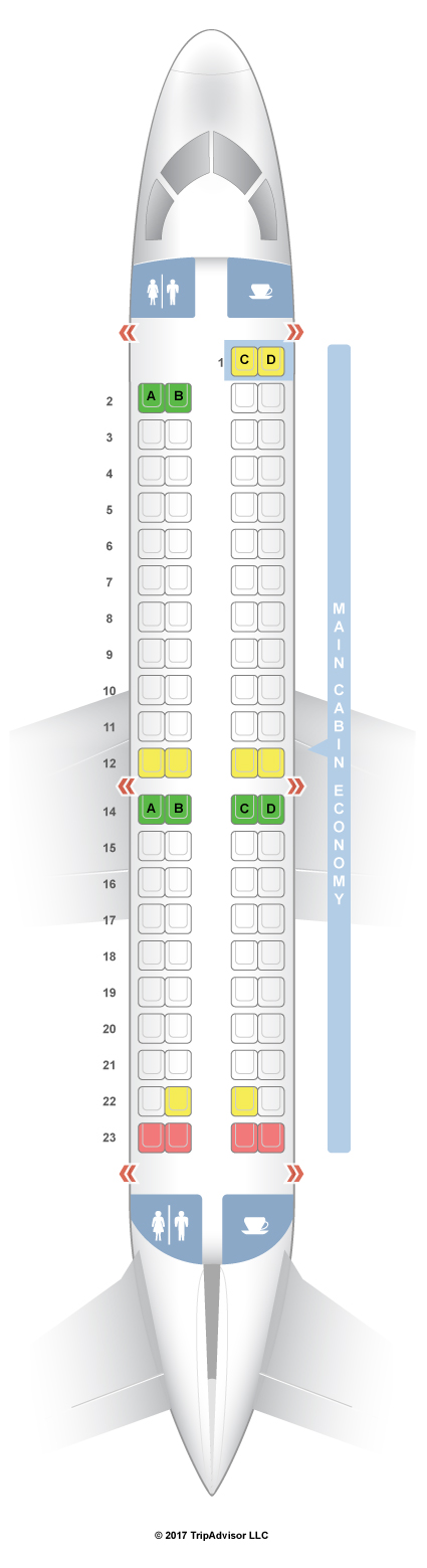 SeatGuru Seat Map Aeromexico