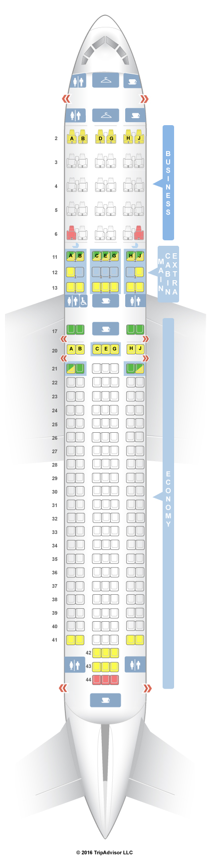 SeatGuru Seat Map American Airlines