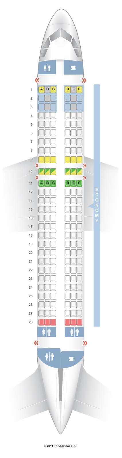 SeatGuru Seat Map Bangkok Airways