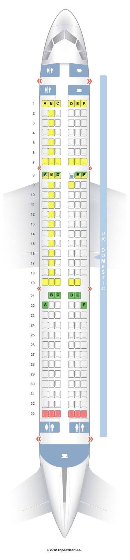 SeatGuru Seat Map British Airways