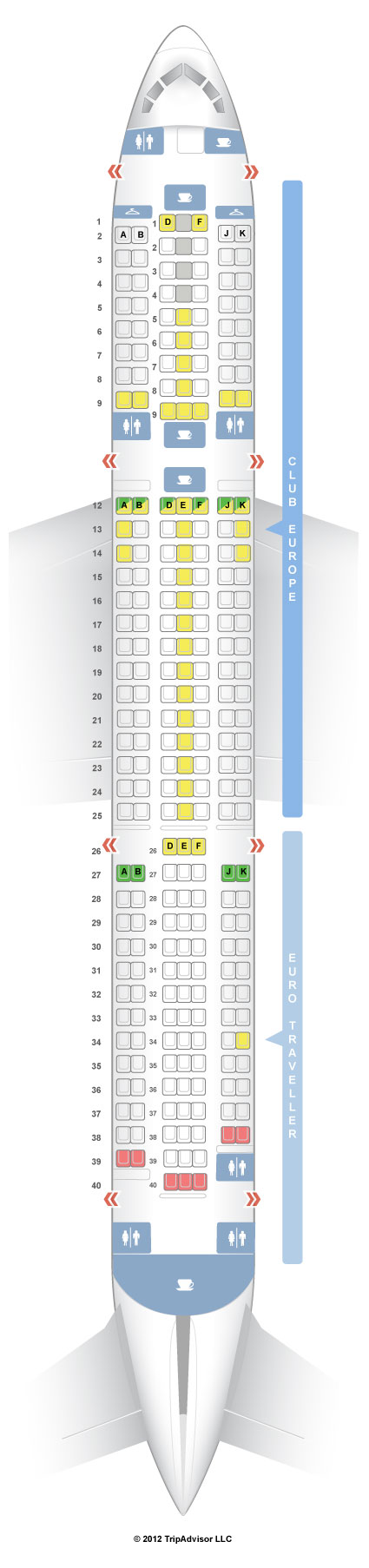 SeatGuru Seat Map British Airways