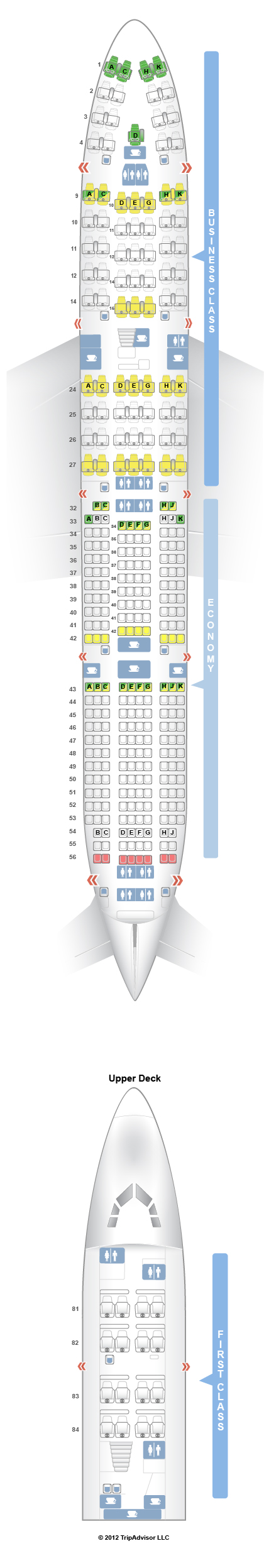 SeatGuru Seat Map Lufthansa