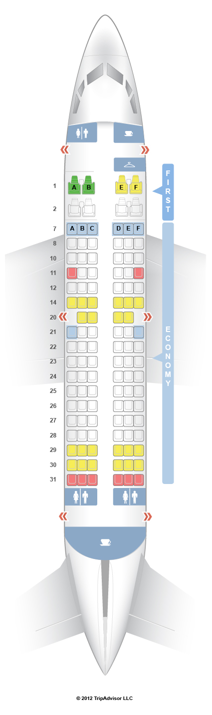 United 737 Max 8 Seating Chart