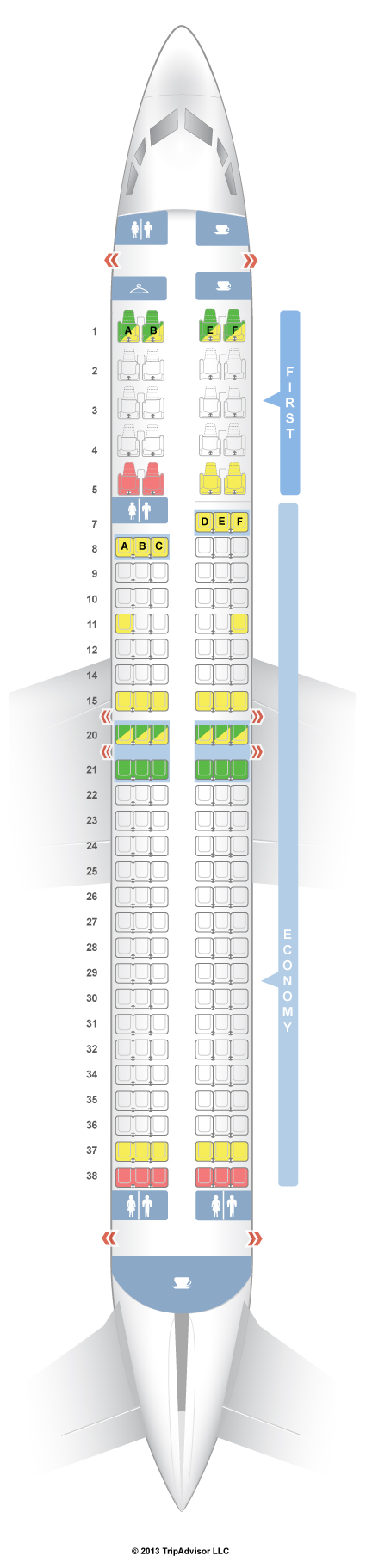 SeatGuru Seat Map United