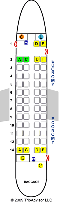 SeatGuru Seat Map Austrian