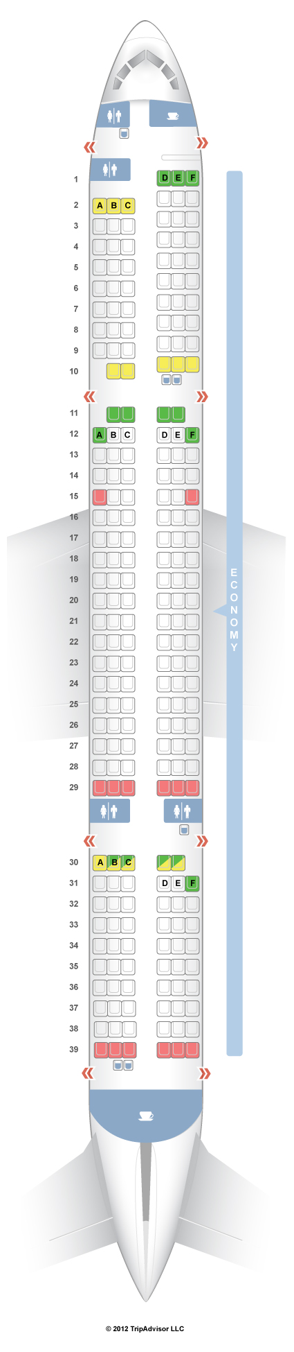 SeatGuru Seat Map Finnair