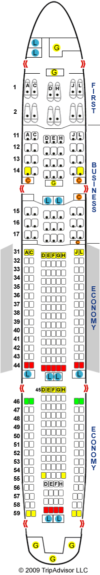 SeatGuru Seat Map Air China