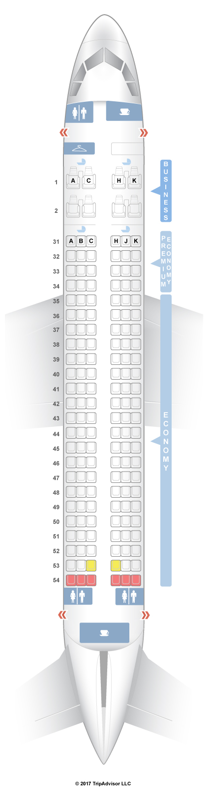 china southern seat map Seatguru Seat Map China Southern Seatguru china southern seat map