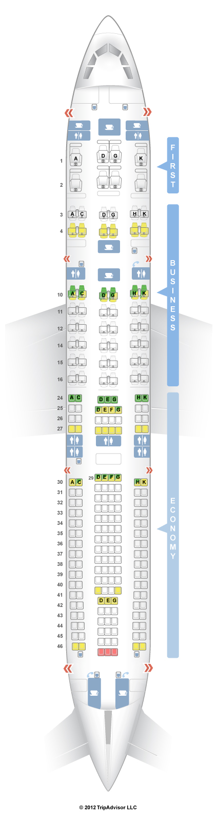 SeatGuru Seat Map Lufthansa