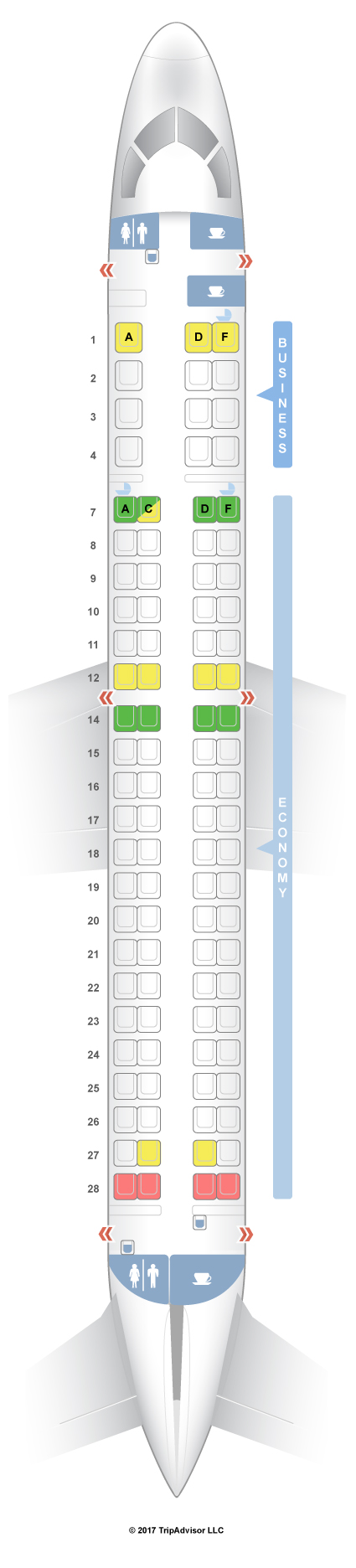 Seatguru Seat Map Royal Air Maroc Seatguru