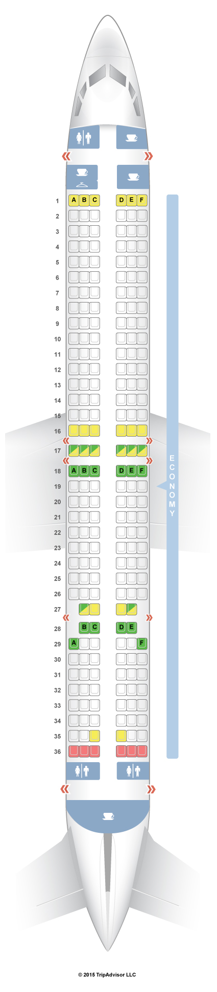 737 900 seat map Seatguru Seat Map Spicejet Seatguru