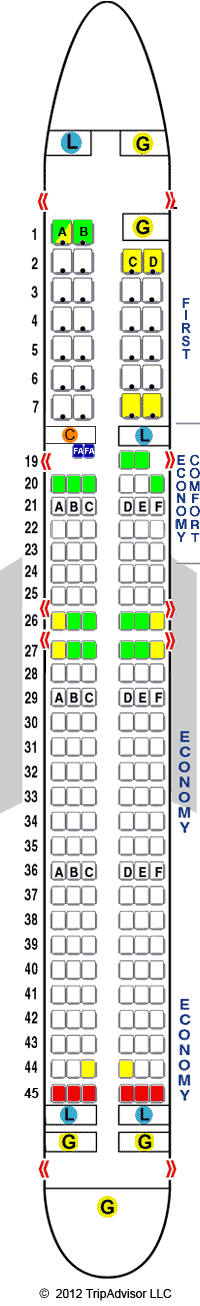 SeatGuru Seat Map Delta