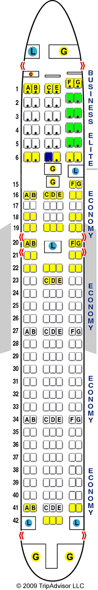 Delta 767 300 Seat Map