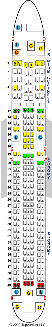 Seatguru Seat Map