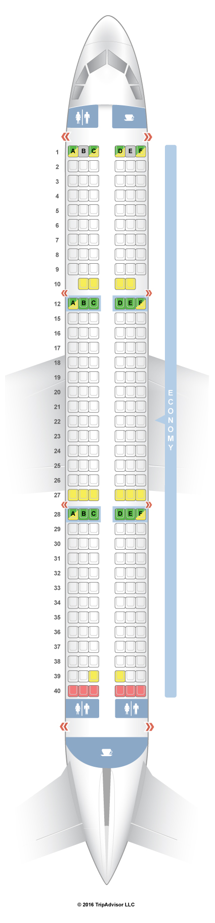 SeatGuru Seat Map Vueling Airlines