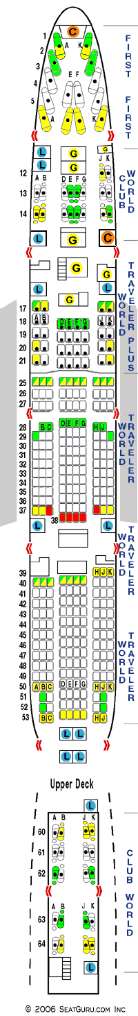 SeatGuru Seat Map British Airways