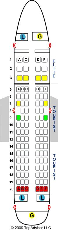 SeatGuru Seat Map Mexicana