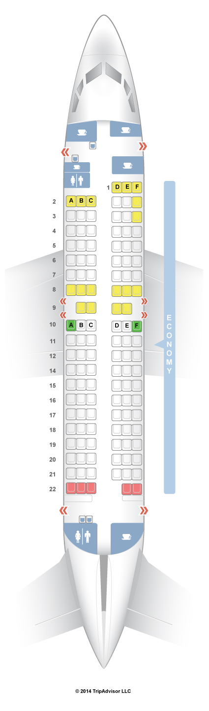 SeatGuru Seat Map SAS