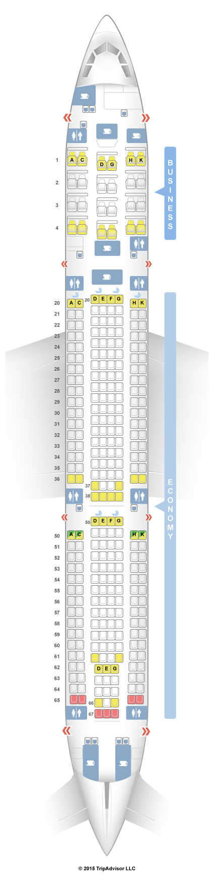 SeatGuru Seat Map SriLankan Airlines