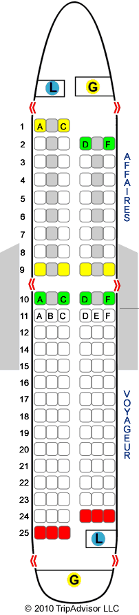 SeatGuru Seat Map Air France