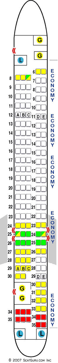 SeatGuru Seat Map Delta