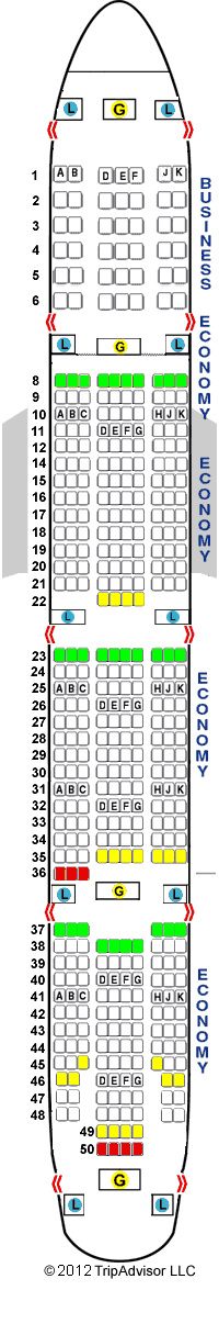 Seatguru Seat Map Emirates