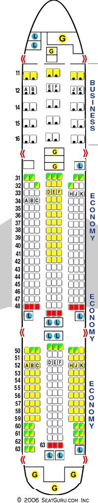 SeatGuru Seat Map THAI