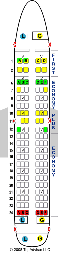 SeatGuru Seat Map United