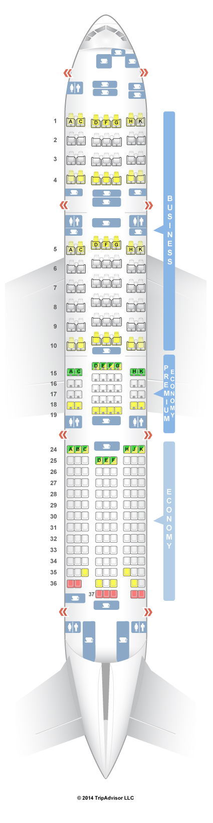 Boeing 787 8 Dreamliner Seat Map Ana | Brokeasshome.com