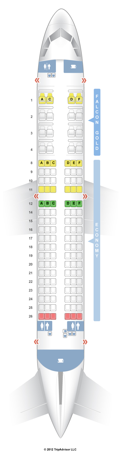 SeatGuru Seat Map Gulf Air