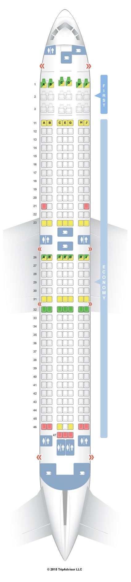 hawaiian airlines seat assignments
