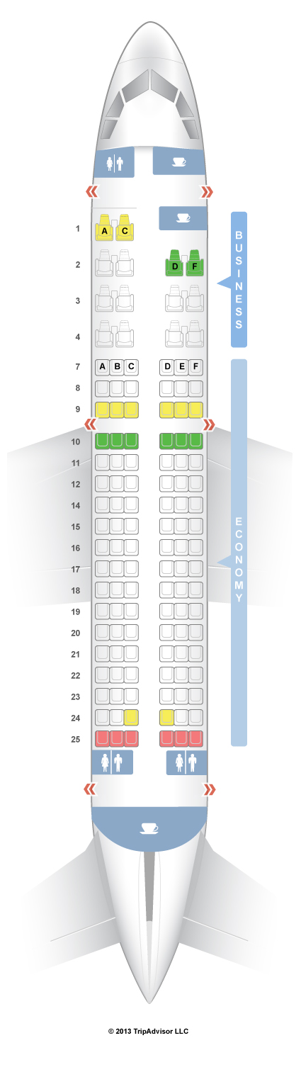 SeatGuru Seat Map Iberia