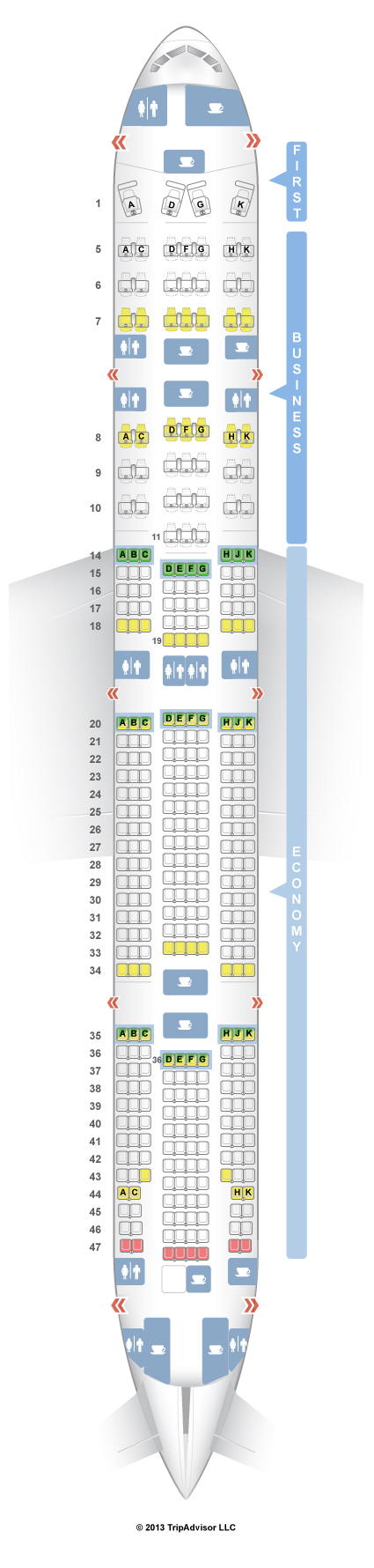 Seatguru Seat Map Latam Brasil Seatguru