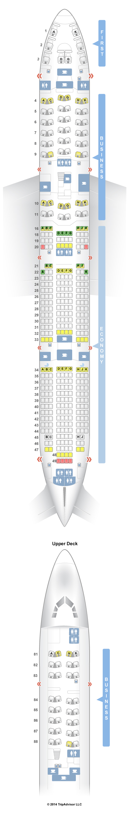 SeatGuru Seat Map Lufthansa