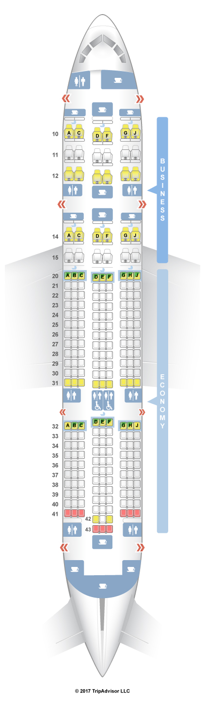 Seatguru Seat Map Oman Air Seatguru