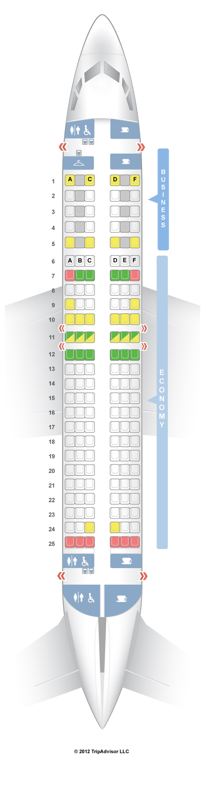 Qantas Boeing 737 800 Seating Plan