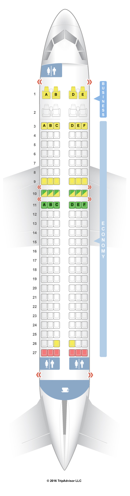 Seatguru Seat Map S7 Airlines Seatguru