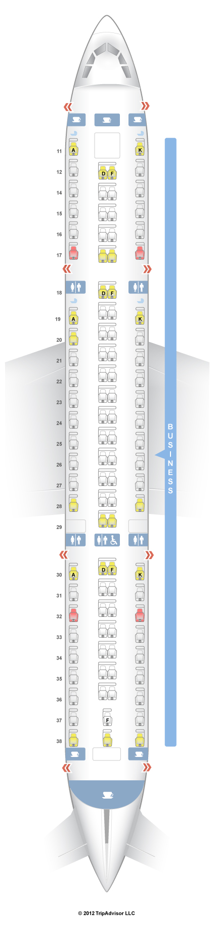 SeatGuru Seat Map Singapore Airlines