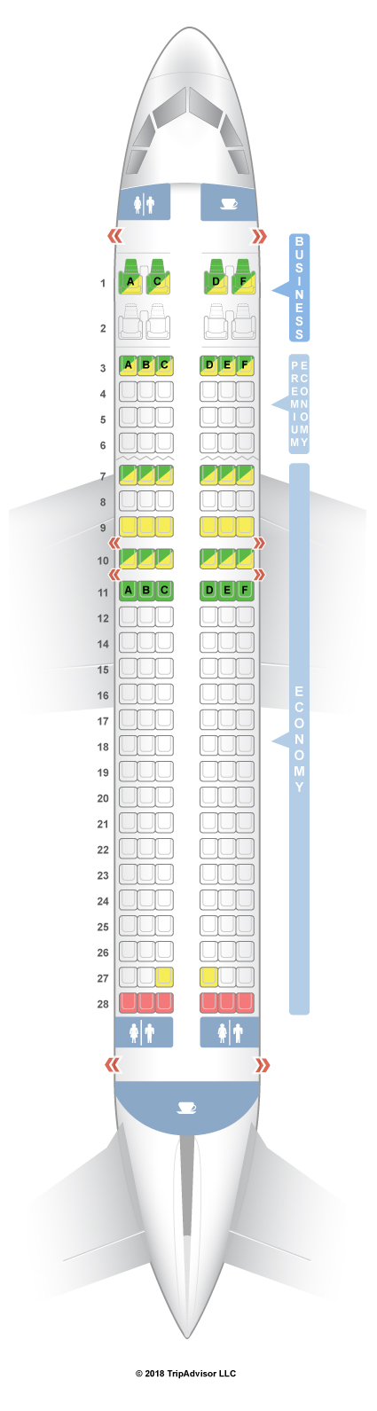 Seatguru Seat Map Vistara Seatguru