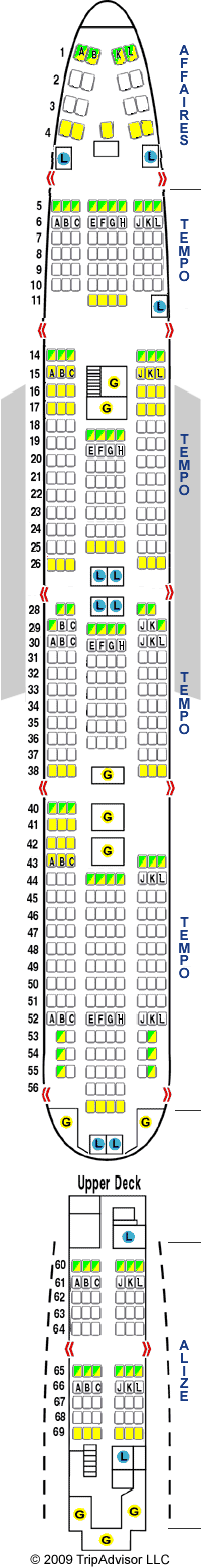 SeatGuru Seat Map Air France