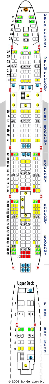 Eva Air Seat Map