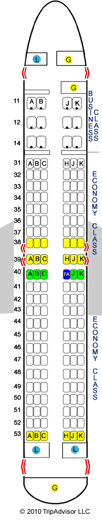 SeatGuru Seat Map THAI