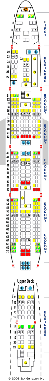 SeatGuru Seat Map THAI