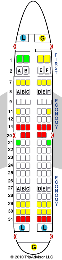 SeatGuru Seat Map United