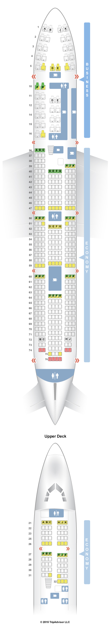 SeatGuru Seat Map Garuda Indonesia