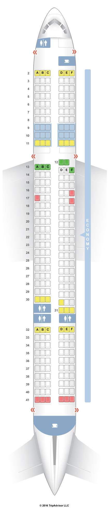 Boeing 767 Tui Seating Plan