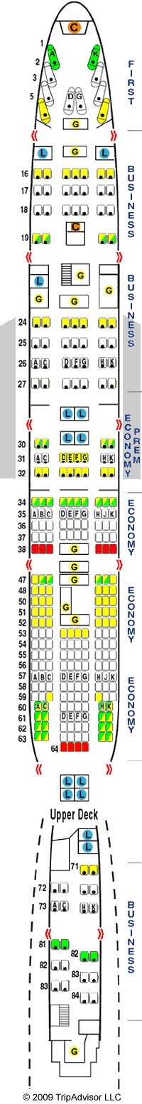 SeatGuru Seat Map ANA