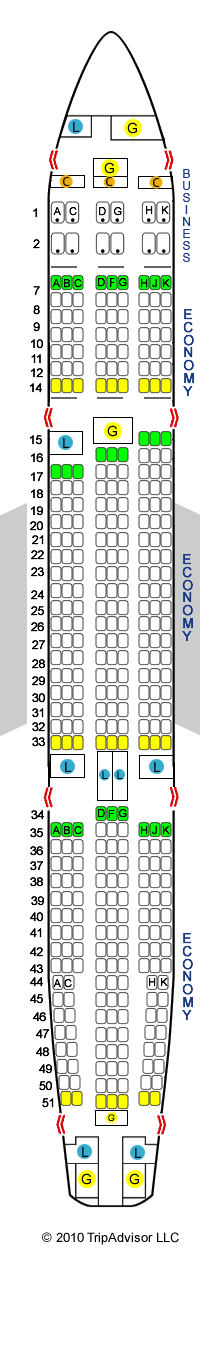 SeatGuru Seat Map AirAsia