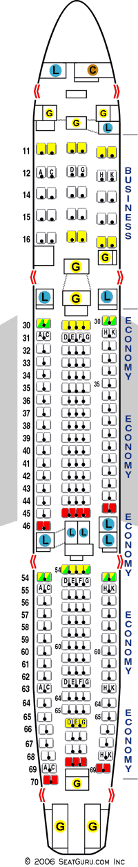 SeatGuru Seat Map Cathay Pacific