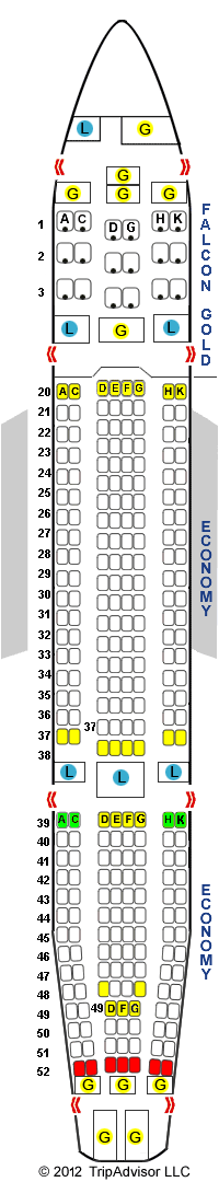 SeatGuru Seat Map Gulf Air